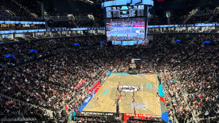 NBA zápas v New Yorku